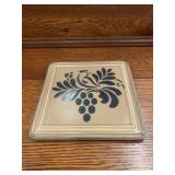 Pfaltzgraff Folk Art Trivet Hot Plate