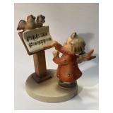 Vintage W.Germany Goebel Girl Birds Figurine