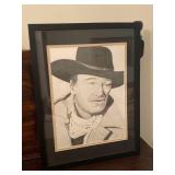 John Wayne Framed Pencil Drawing McGatha