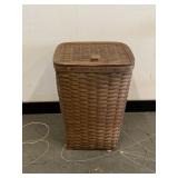 Antique Longaberger Wicker Basket Laundry