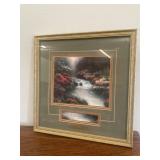 Thomas Kinkade Print Beside Still Water