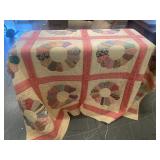 Antique Large Handmade Quilt