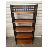 5 Tier Bookcase w/ Pine Shelves