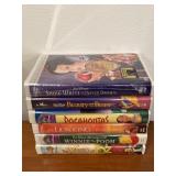 Collection of 6 Walt Disney VHS Tapes