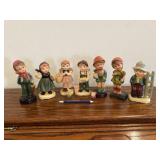 Vintage Hummel Style Hong Kong Candle Figurines
