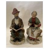 Vintage Napcoware Figurines Ma & Pa