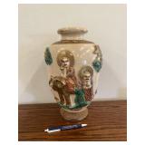 Tall Vintage Asian Vase 13"