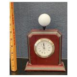 Golf Quartz Clock