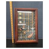 Shadow Box Golf Clubs Bal & Tee