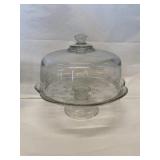 Vintage Cake Stand w/Dome Lid