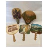 5 Vintage Advertising Fans