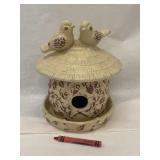 Hanging Ceramic Birdhouse