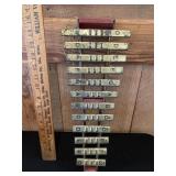 Antique Xylophone Child