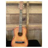 Vintage Guitar No Strings For Decor