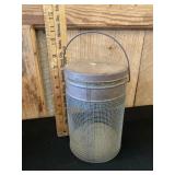 Vintage Fishing Crickett Pail