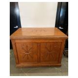 Vintage Large Masonic Wood Chest