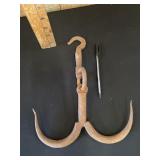Antique Hay or Cotton Bale Hook