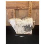 Antique Flour Tin Metal Dispenser For  Hoosier