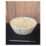 Antique Sponge Stoneware Bowl Small