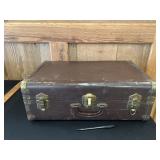 Vintage Metal Suitcase Clean