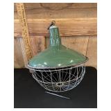 Industrial Light Fixture W. Safety Bulb Protector