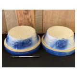 2 Circa Early 1800 Salt Glaze Bowls