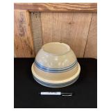 Large Vintage No 10 Stoneware Mixing Bowl