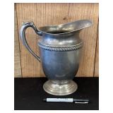VTG Monogrammed Sorority Fraternity Silver Pitcher