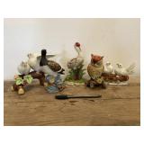 Lot of 5 Vintage Bird Figurines