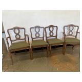 4 Vintage Dining Room Chairs