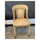 VIntage Rolling Desk Chair