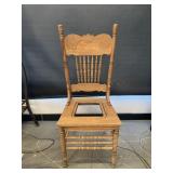 Antique Wood Chair No Bottom