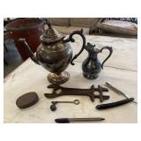 Vintage Silver Coffee Creamer & MORE