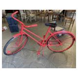 Vintage Red Bicycle