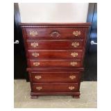Mahogany 5 Drawer Chest of Drawers