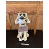 Outdoor Bobblehead Welcome Dog