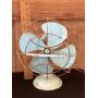 Vintage Oscillating Aqua Fan WORKS
