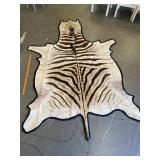 African Zebra Skin Pelt