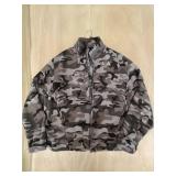 Mens 2XL Red Head Fleece Shirt Jacket