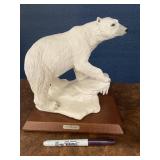 L. Belcari Polar Bear Sculpture Italy