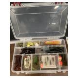 Fishing Case of Plastic Bait & Lures