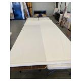 Bolt of Material White Cotton Approx 5 Yards