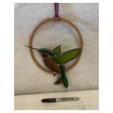Stained Glass Hummingbird