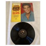 Elvis Pot Luck 1962 LPM Record VGC