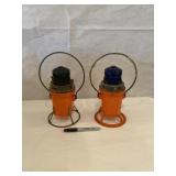 Vintage Coal Miner Lamps