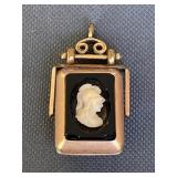 Antique Cameo Locket W.S. & Blackinton Co