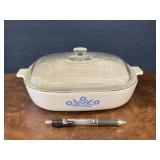 Vintage 10" Corning Ware W/ Lid
