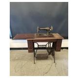 Antique Singer Pedal Sewing Machine