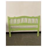 Green Full Size Headboard