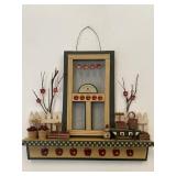 Screen Door & Apples Wall Hanging Welcom Friends